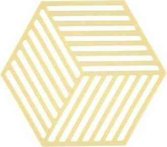 Zone Denmark Silikonová podložka pod horké hexagon chardonnay