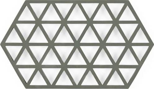 Zone Denmark Silikonová podložka pod horké triangles olive taupe