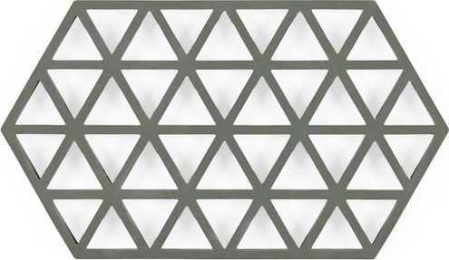 Zone Denmark Silikonová podložka pod horké triangles olive taupe