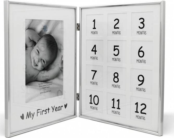 Zilverstad Fotorámeček pro 1.rok, 13 fotek