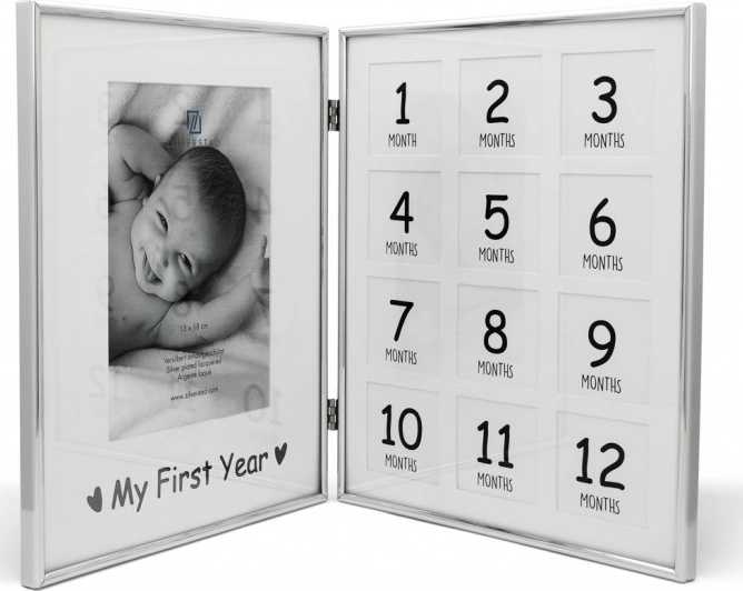 Zilverstad Fotorámeček pro 1.rok, 13 fotek