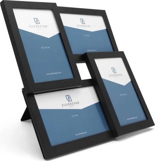 Zilverstad Fotorámeček galeria 4x 10x15cm černá