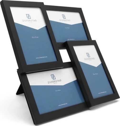 Zilverstad Fotorámeček galeria 4x 10x15cm černá