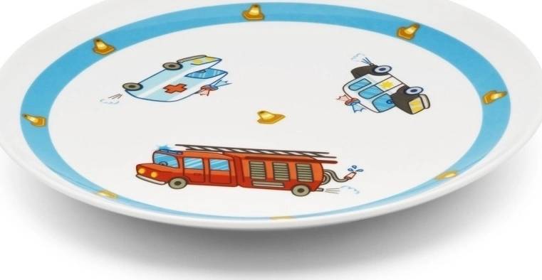 Zilverstad Jídelní sada záchranářská auta (5 ks)