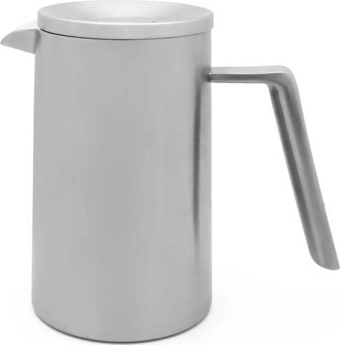 Leopold Vienna French press san marco dvoustěnný 1000ml, stříbrný