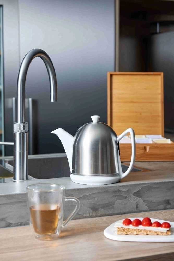 Bredemeijer Konvička na čaj cosy manto 1,0l bílá