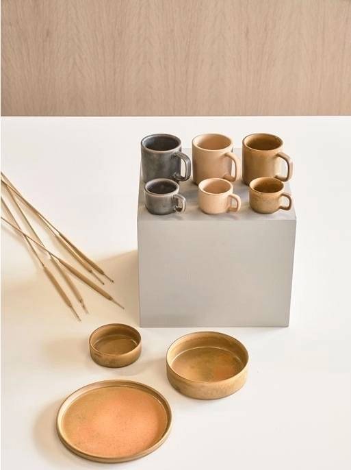 Villa Collection Porcelánový hrnek na espresso fjord 0,1l cream (sada 2 ks)