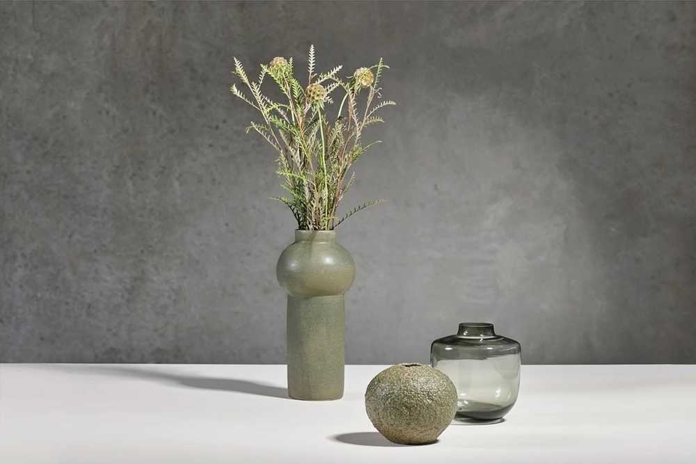 Villa Collection Váza rost 14x30cm green