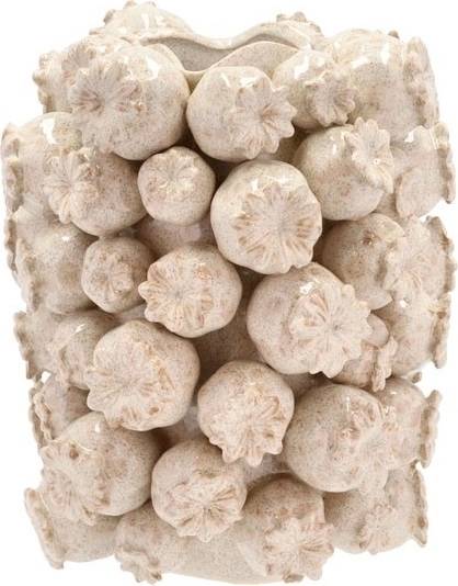 Villa Collection Váza/květináč elha 32cm cream