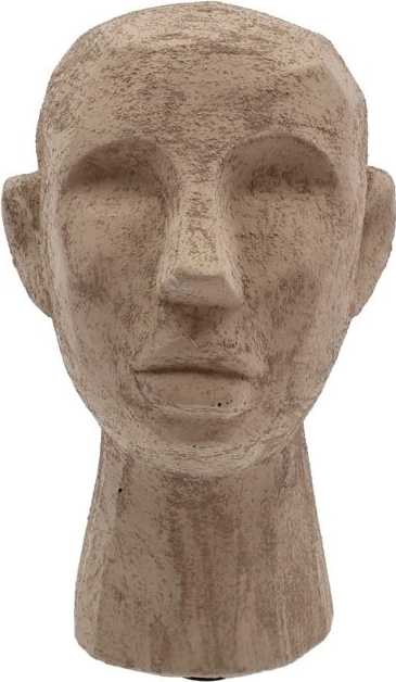 Villa Collection Figurka hlava talvik greybrown 30cm