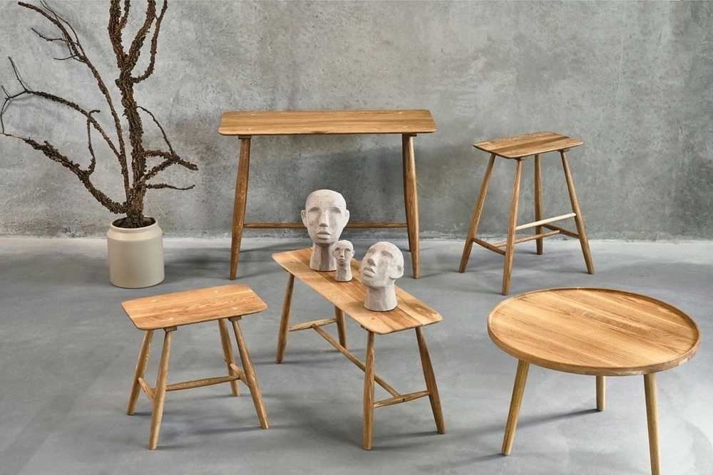 Villa Collection Figurka hlava talvik greybrown 30cm