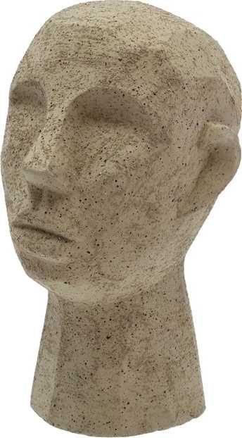 Villa Collection Figurka hlava talvik light olive green 30cm