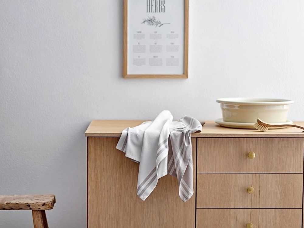 Södahl Kuchyňská utěrka 50x70 soft tools beige (2 ks)