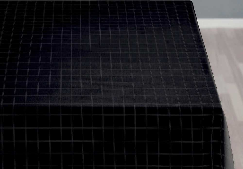 Södahl Akrylový ubrus s protiskluzovou úpravou 140 cm (role 20m) clear damask black