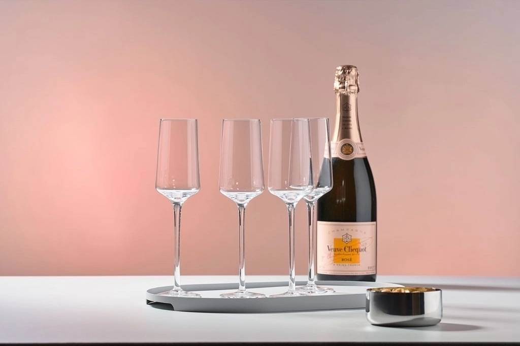 Zone Denmark Sklenice na sekt rocks 23 cm (sada 4 ks)