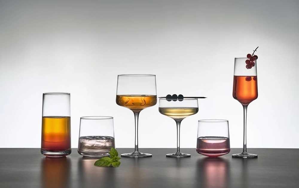 Zone Denmark Sklenice na sekt rocks 23 cm (sada 4 ks)