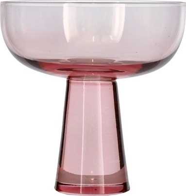 Bitz Sklenice na sekt statue 27,5 cl (sada 2 ks) light pink