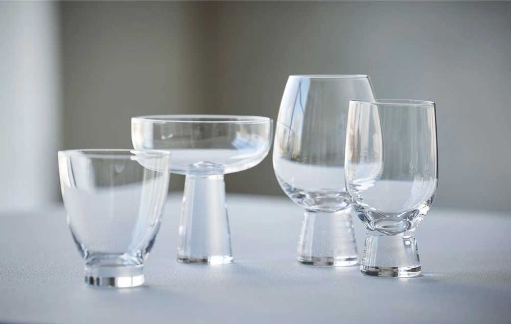 Bitz Sklenice na červené víno statue 45 cl (sada 2 ks) clear