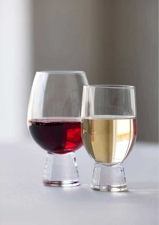 Bitz Sklenice na červené víno statue 45 cl (sada 2 ks) clear