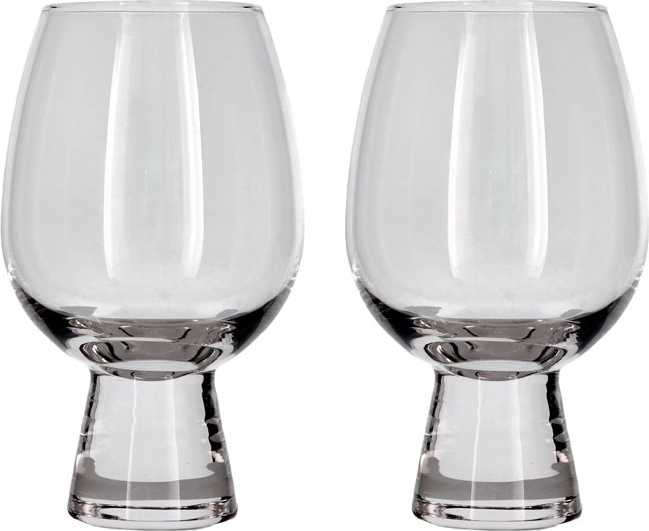 Bitz Sklenice na červené víno statue 45 cl (sada 2 ks) clear