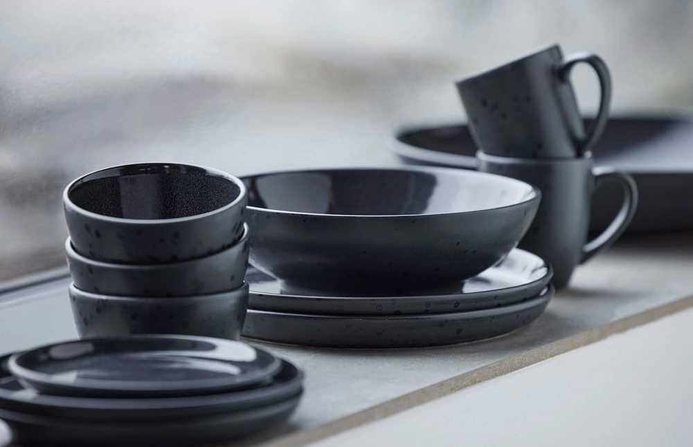 Bitz Desertní talíř 21cm galaxy black