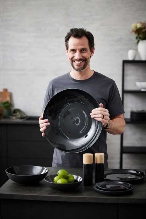 Bitz Mísa na těstoviny 20cm galaxy black