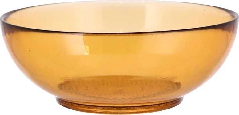 Bitz Skleněná mísa na salát kusintha 24 cm amber
