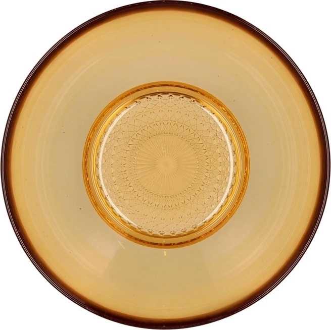 Bitz Skleněná mísa na salát kusintha 24 cm amber