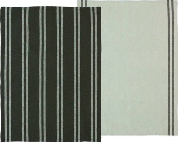Södahl Kuchyňská utěrka 50x70 forest green (sada 2 ks)