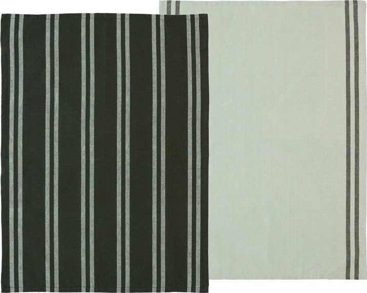 Södahl Kuchyňská utěrka 50x70 forest green (sada 2 ks)