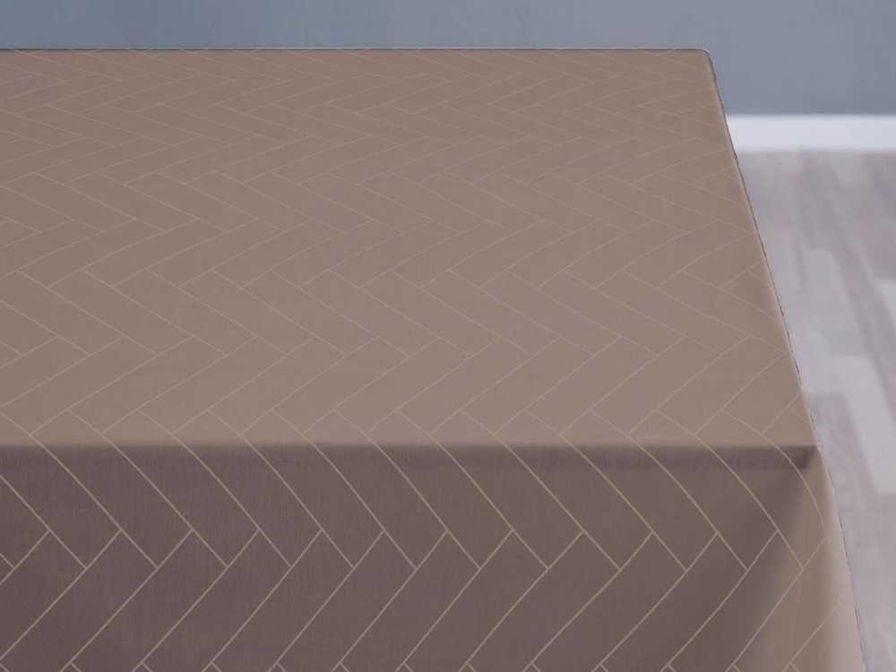 Södahl Kuchyňský ubrus 140x370 tiles damask taupe