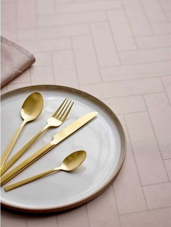 Södahl Kuchyňský ubrus 140x320 tiles damask taupe