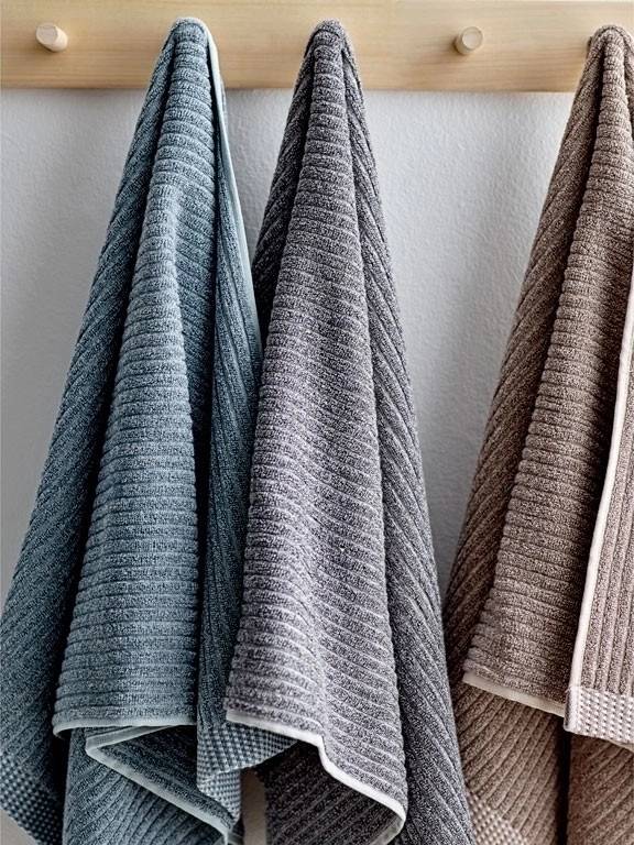 Södahl Ručník z organické bavlny 50x100 melange taupe