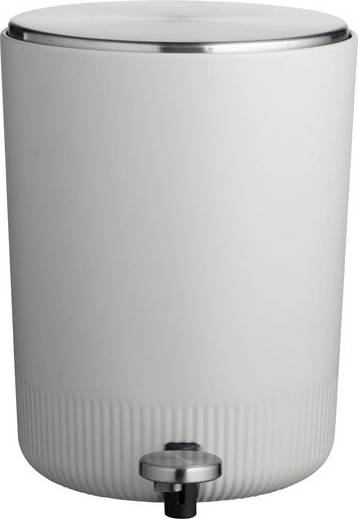 Södahl Koupelnový pedálový koš plissé light grey 5l