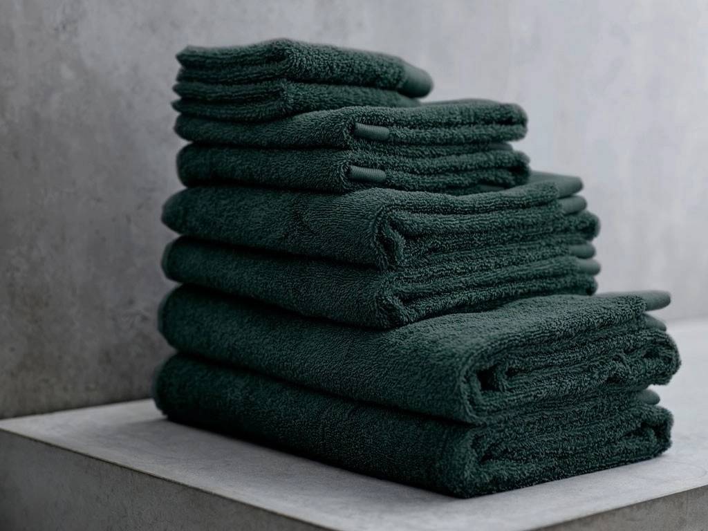 Södahl Osuška 70x140 comfort organic deep green