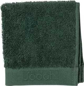 Södahl Ručník na obličej z organické bavlny 30x30 comfort organic deep green