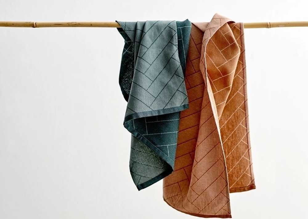 Södahl Kuchyňská utěrka 50x70 tiles dusty pine