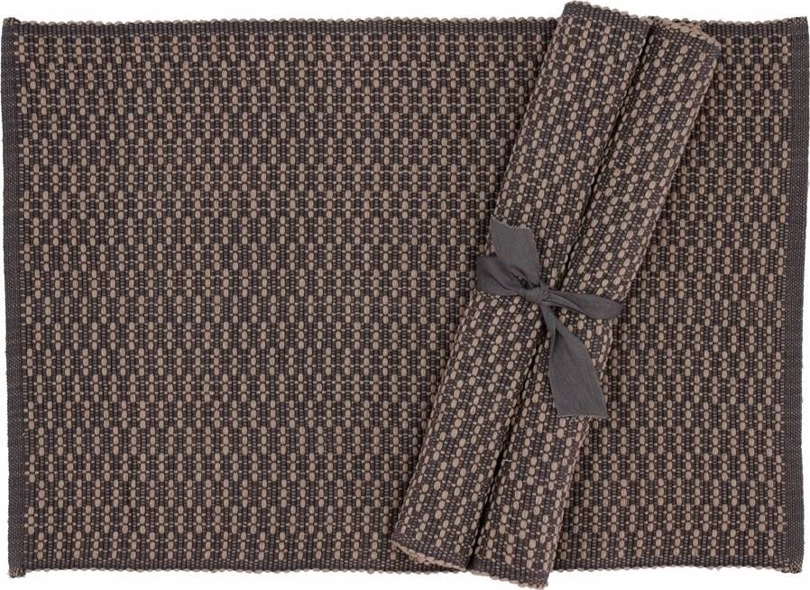 Södahl Prostírání 33x48 graphic ash/beige (2 ks)