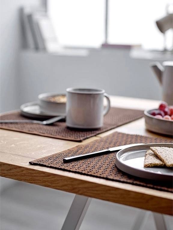 Södahl Prostírání 33x48 graphic brown/black (2 ks)