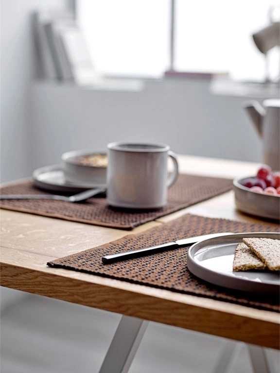 Södahl Prostírání 33x48 graphic brown/black (2 ks)