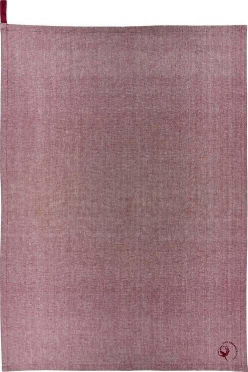 Södahl Kuchyňská utěrka z organické bavlny 50x70 chambray rosewood