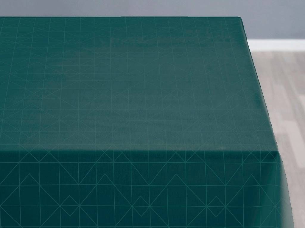Södahl Okrouhlý ubrus na kuchyňský stůl z organické bavlnyz organické bavlny 160cm refined green