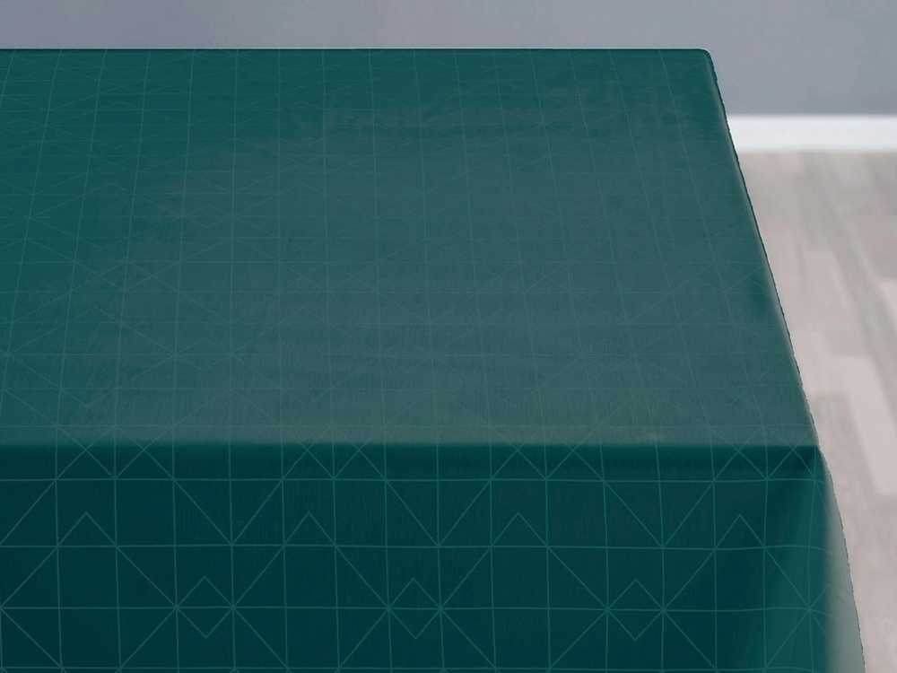 Södahl Okrouhlý ubrus na kuchyňský stůl z organické bavlnyz organické bavlny 160cm refined green