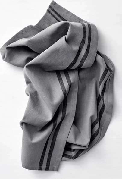 Södahl Kuchyňská utěrka 50x70 soft tools black (2 ks)