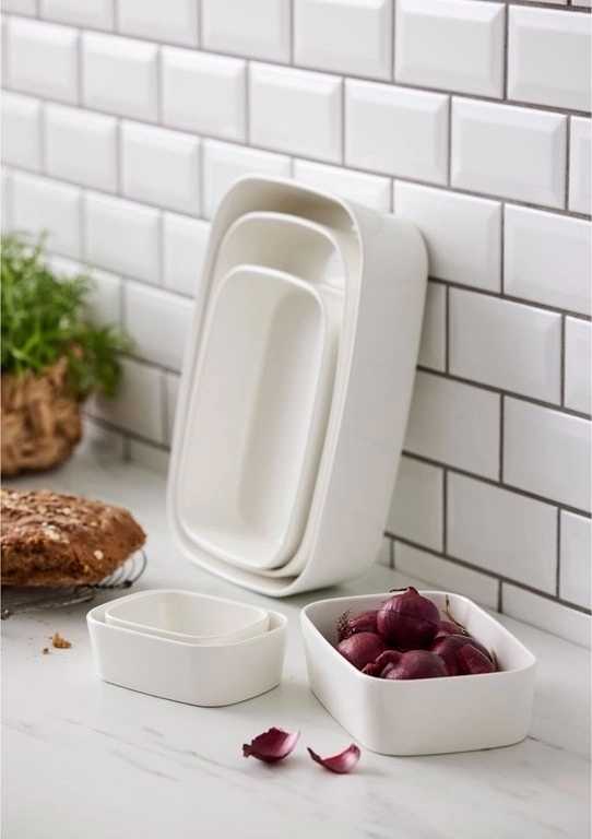 Rosti Servírovací mísa modula 18x18x10 cm white