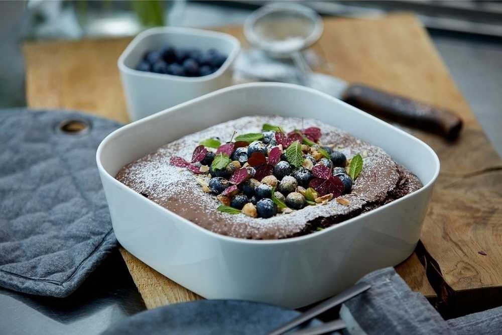 Rosti Zapékací mísa modula 24x24x7 cm white