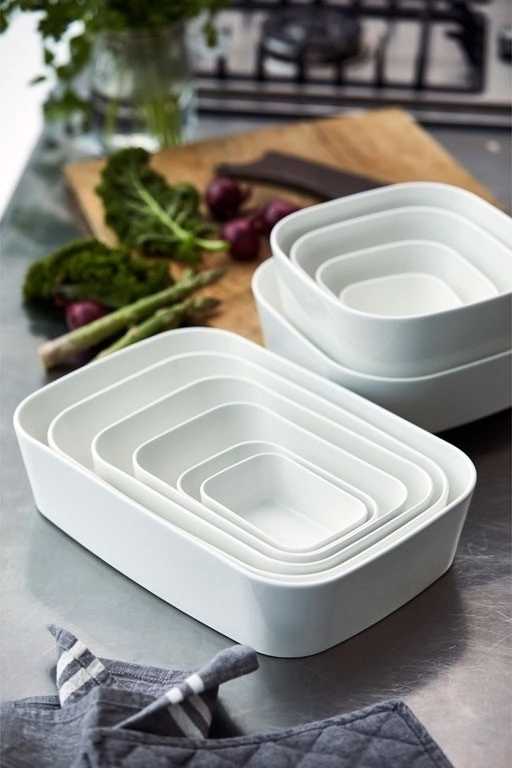 Rosti Zapékací mísa modula 24x24x7 cm white