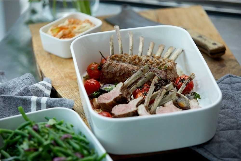 Rosti Zapékací mísa modula 25x18x6.5 cm white