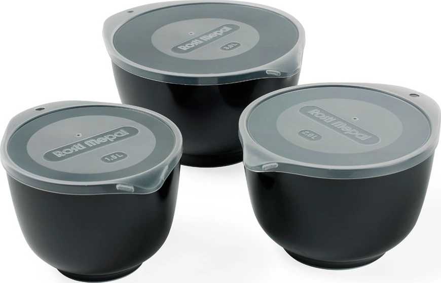 Rosti Kuchyňská mísa (3+3ks) margrethe black