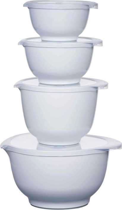 Rosti Sada 4 kuchyňských mís margrethe white